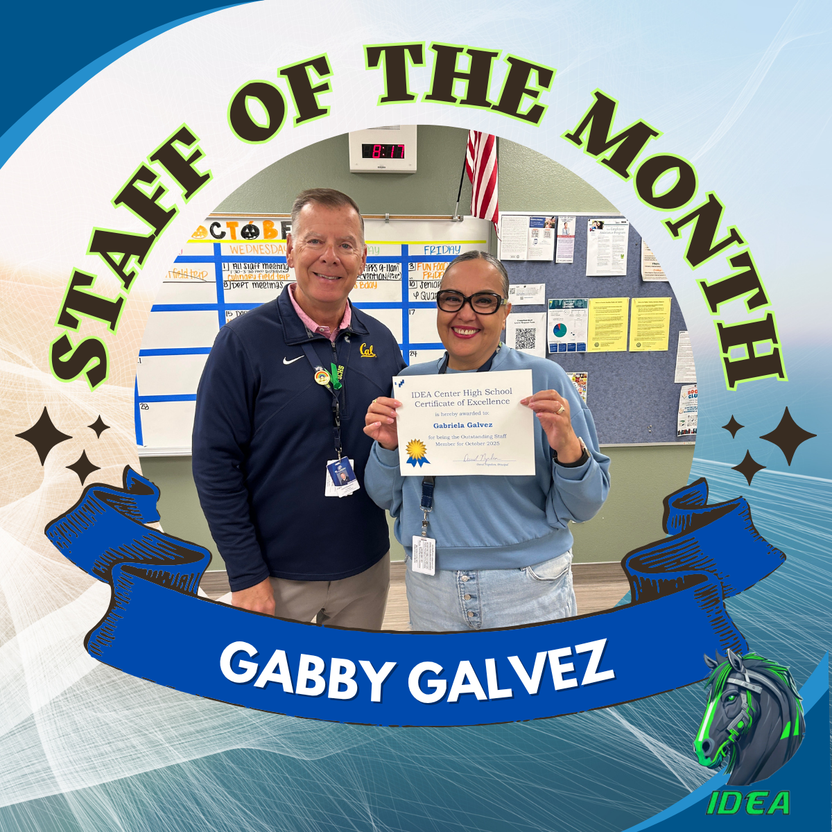 staff of the month