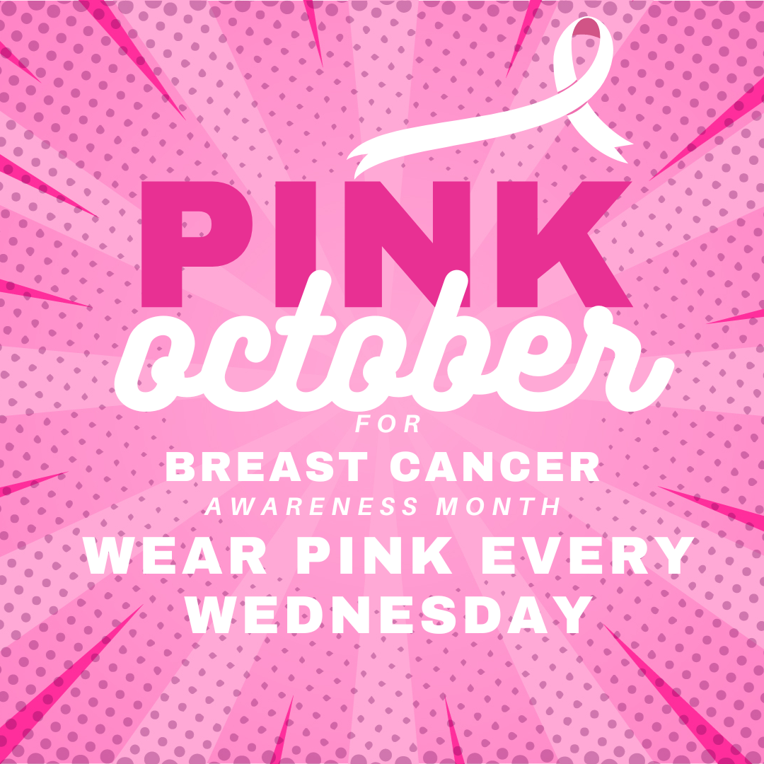 wear pink in October