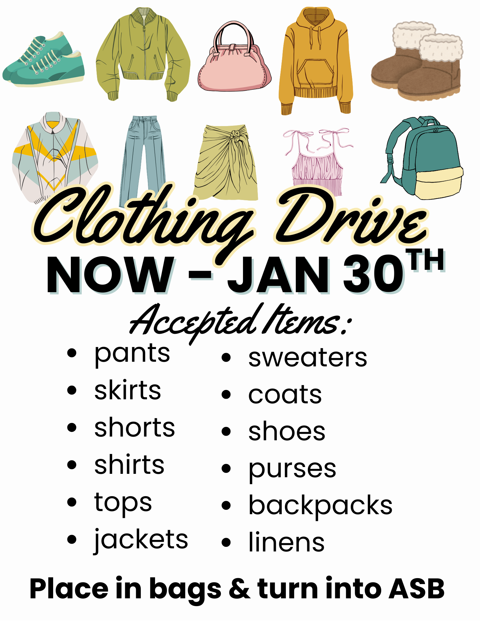 clothing drive