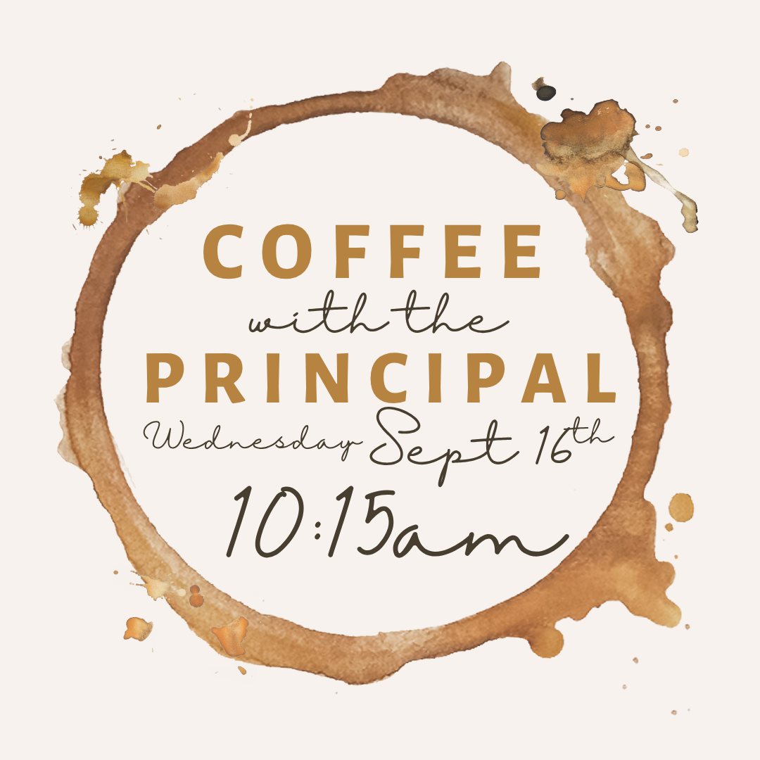 coffee with the principal