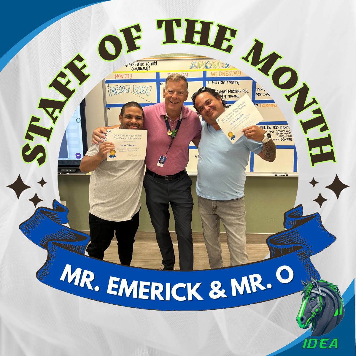 staff of the month