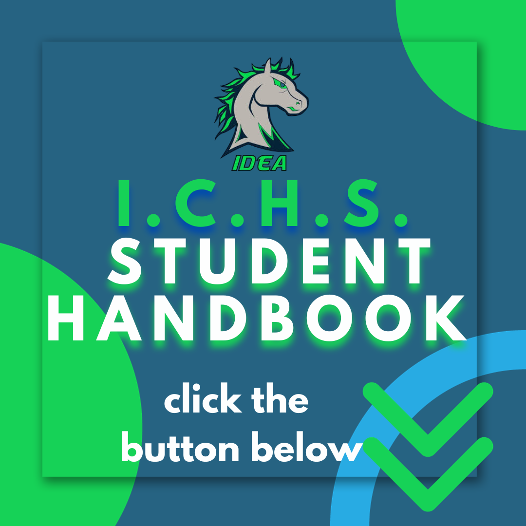student handbook to the right 