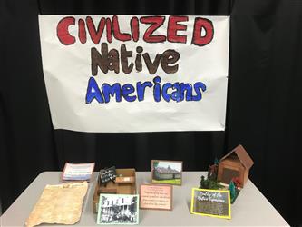 Student project on civilized native americans
