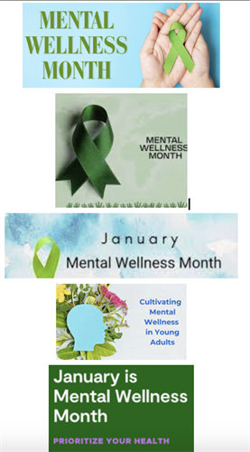 January is mental Wellness Month
