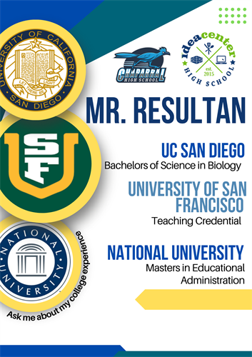 College: UC San Diego, SF University, National University